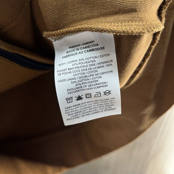 Nike Sportswear Men's Tech Fleece Full Zip Hoodie Brown Size Large FB7921-281 - Picture 7 of 7